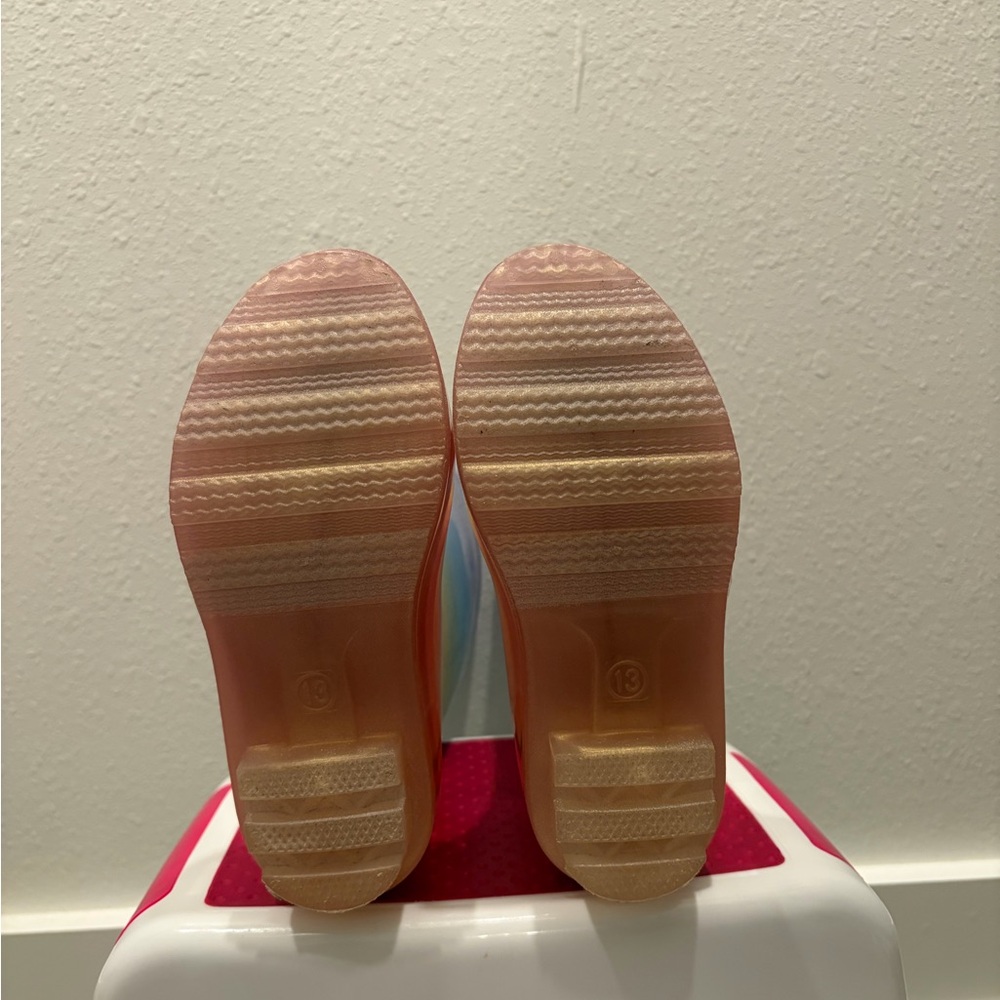 Rainbow Rain Boots - Picture 6 of 7
